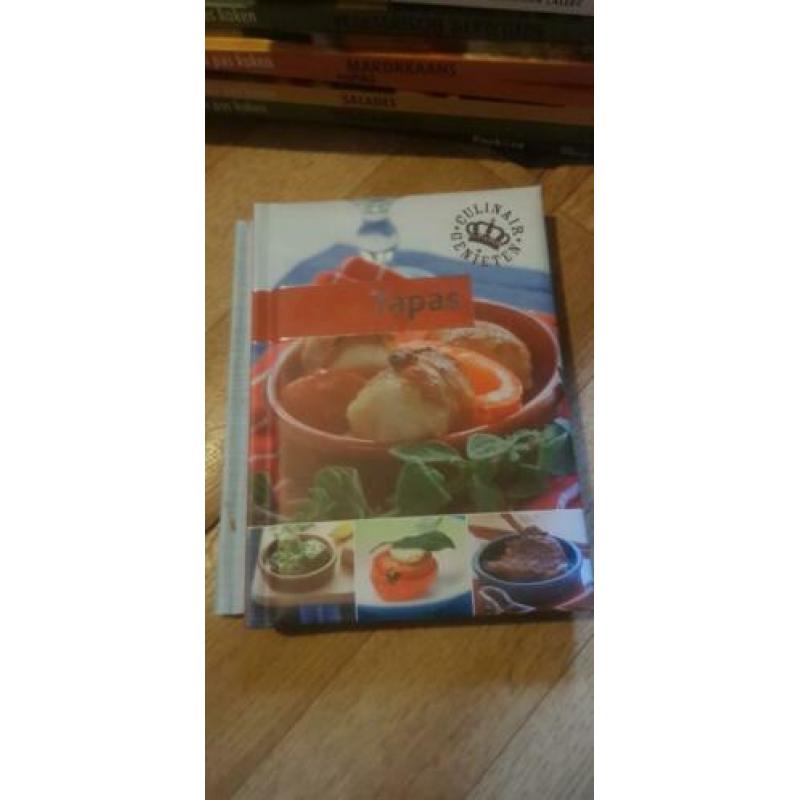 Stapel kookboeken