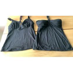 Tankini 40 B C div modellen Beachwave zwart