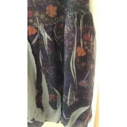 Dept rokje m/l, gevoerd, elastische taille