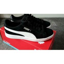 Zwart suede leren sneakers van Puma mt 36 NIEUW
