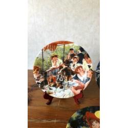 Porcelaine art - limoges - wandborden kunst