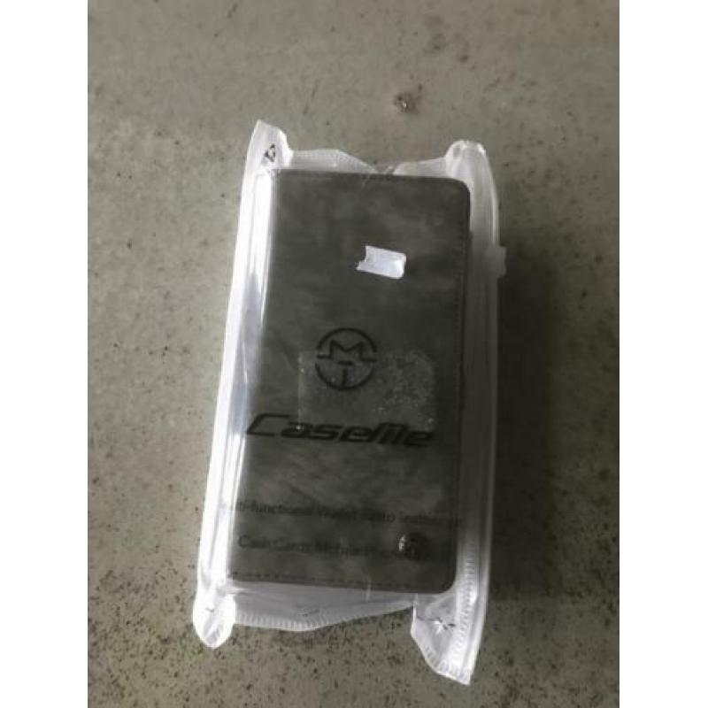CASEME Apple iPhone X Luxe Lederen Portemonnee Hoesje