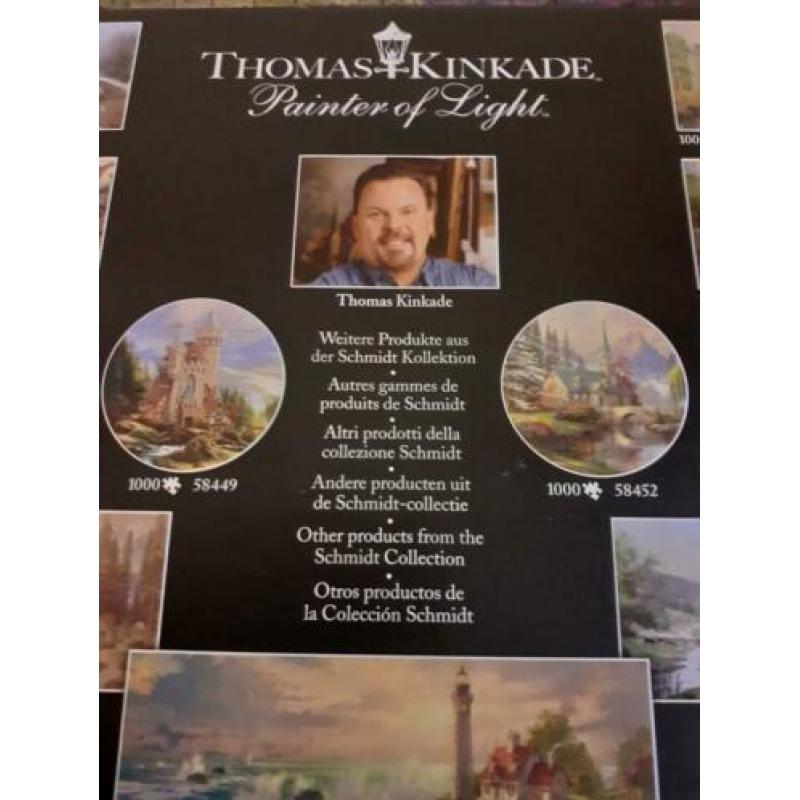 Puzzel 1000 stukjes Thomas Kinkade