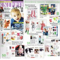 KNIPPIE BABY zomer 2008 - veel moois -GERESERVEERD