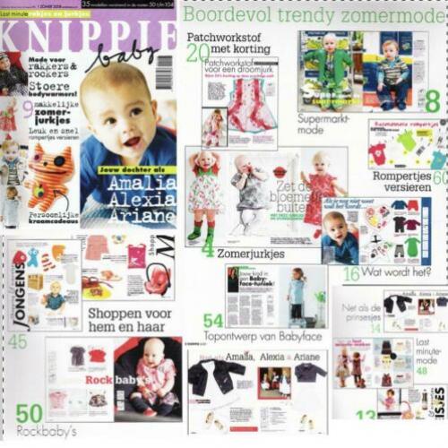 KNIPPIE BABY zomer 2008 - veel moois -GERESERVEERD