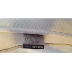 Topmatras traagschuim (Platinum Visco) 160x200