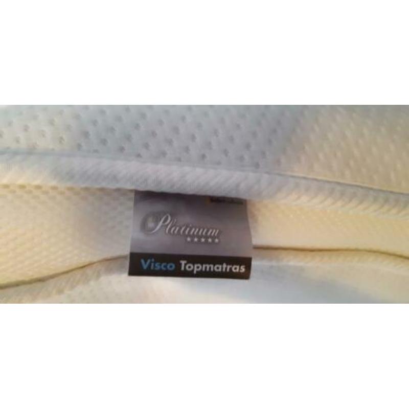 Topmatras traagschuim (Platinum Visco) 160x200