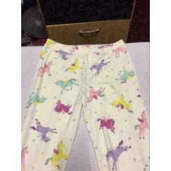 Nieuw unicorn legging, maat: 140