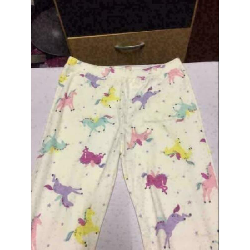 Nieuw unicorn legging, maat: 140