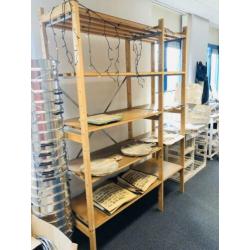 Houten legbordstelling-Houten Stellingen