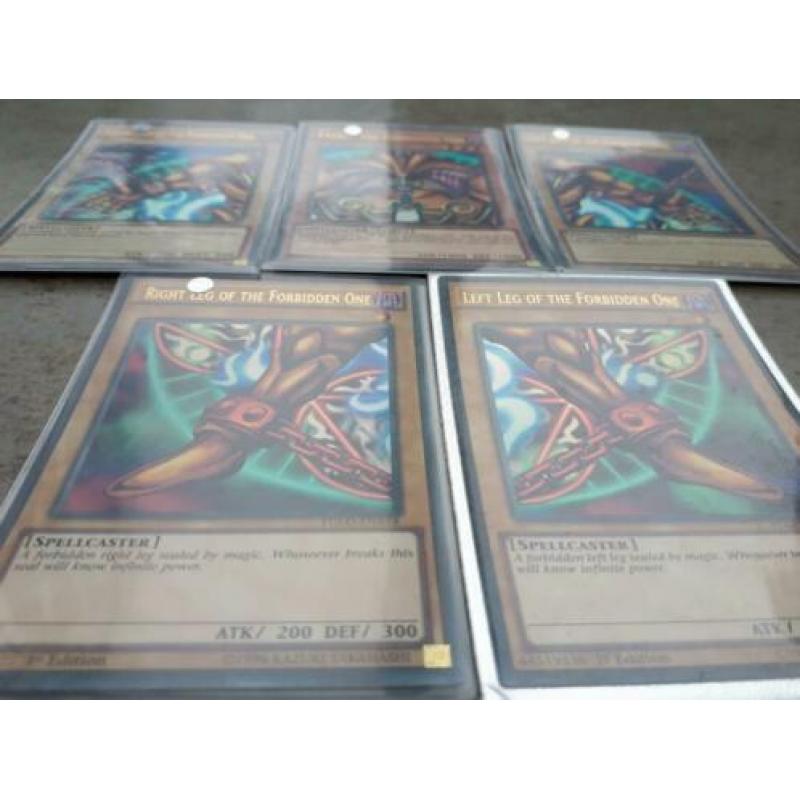 Exodia compleet YGLD 1st edition Ultra Rare NIEUWSTAAT!
