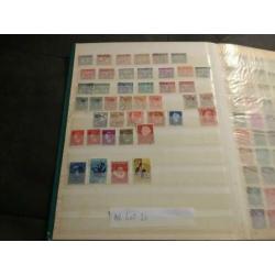 Nederland,lot 21,gestempeld