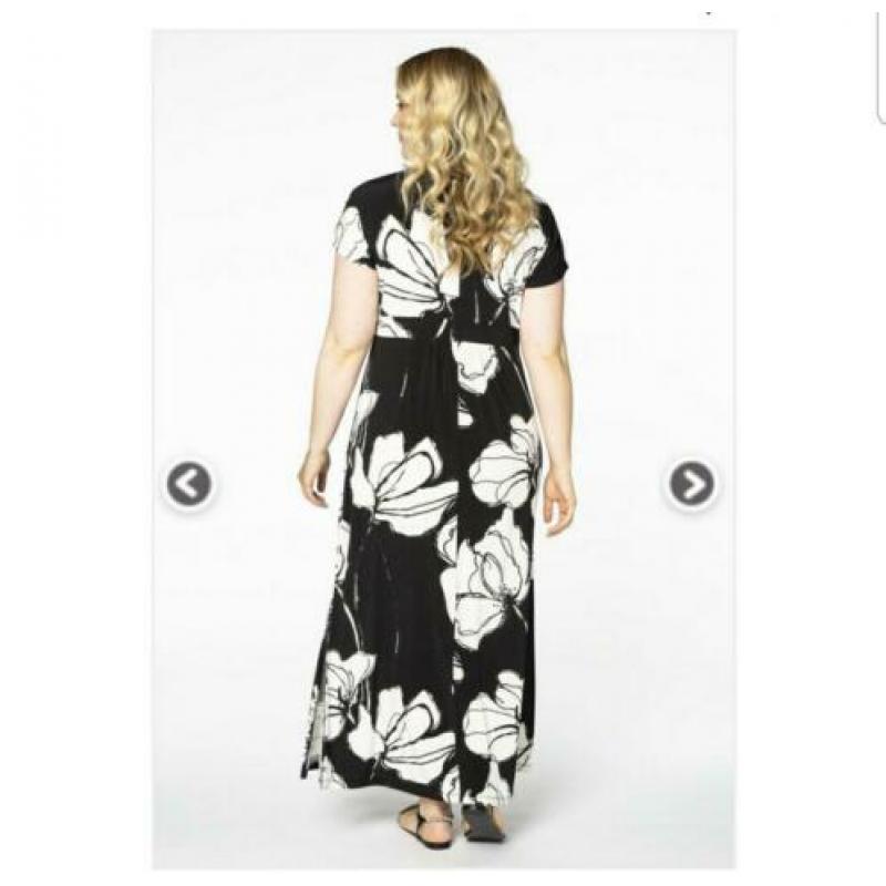 Yoek maxi jurk Annabel XXL (54/56)