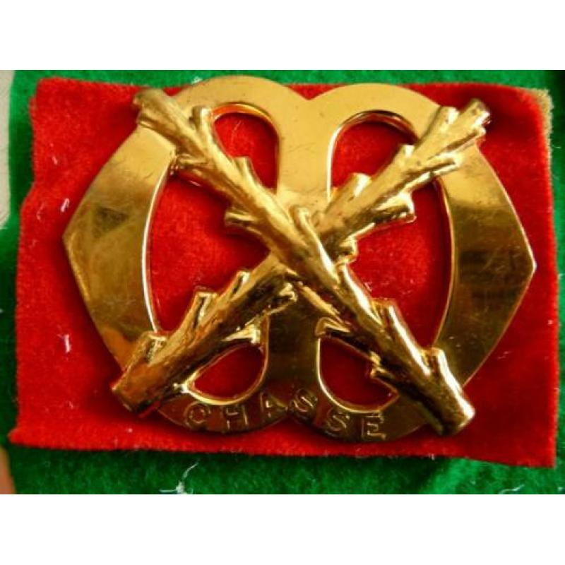 oud baret embleem - REGIMENT INFANTERIE CHASSE -
