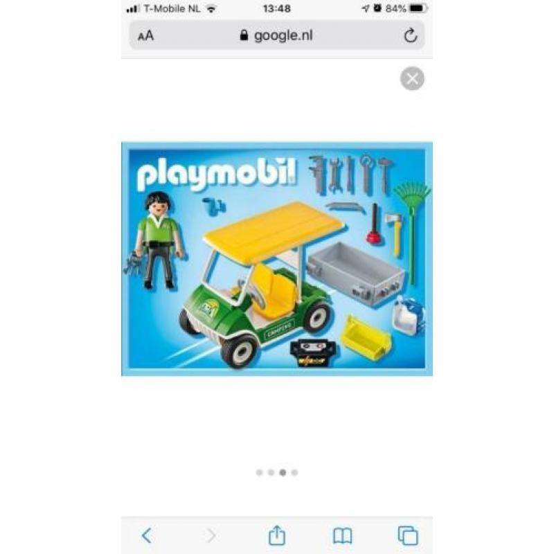 Playmobiel camping dienstwagen