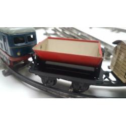 vintage blikken trein