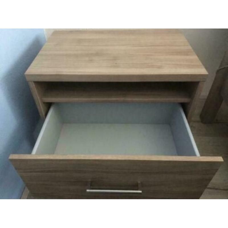 Ikea Besta Nachtkast 60 x 40 x 38 cm, licht grijs kast