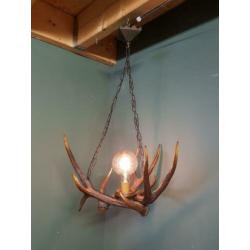 Vintage Geweien Hanglamp. €165,-.