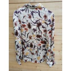 ZARA overhemd met bloemenprint mt. L