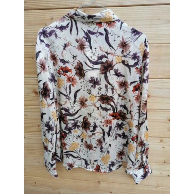 ZARA overhemd met bloemenprint mt. L