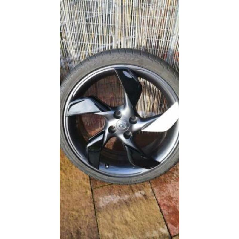 Orig.18" Opel velgen + banden CORSA ASTRA KARL ADAM 7mm TPMS