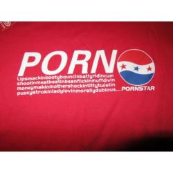 Longsleeve Pornstar - Pepsi M nieuw!
