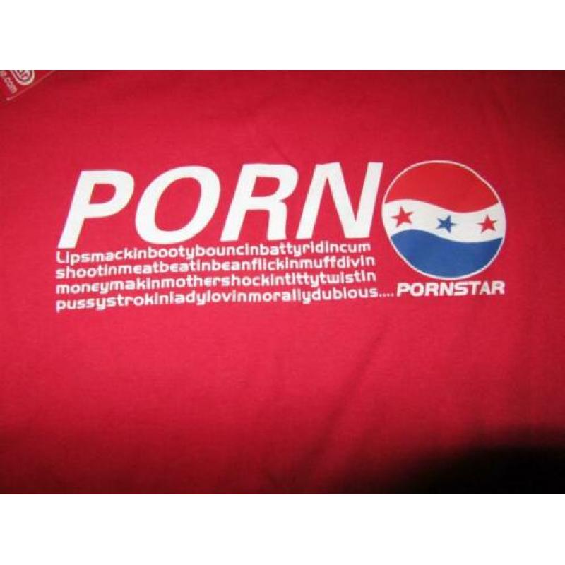 Longsleeve Pornstar - Pepsi M nieuw!