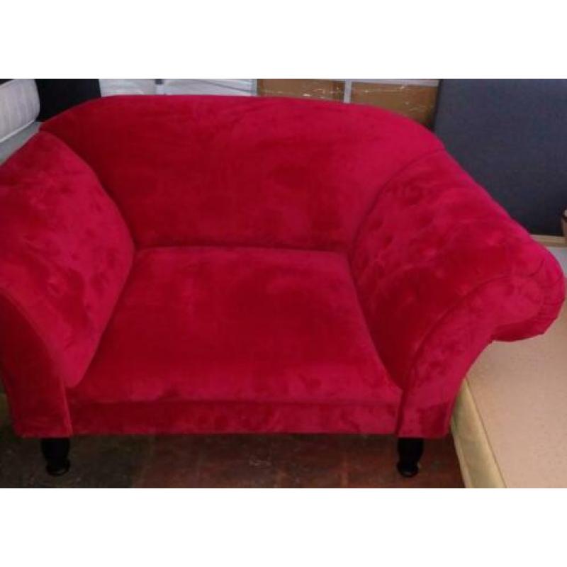 Love Seat rood (Nieuw) kan bezorgd worden