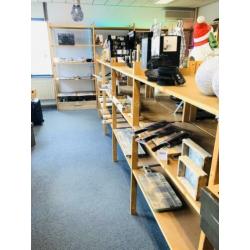 Houten legbordstelling-Houten Stellingen