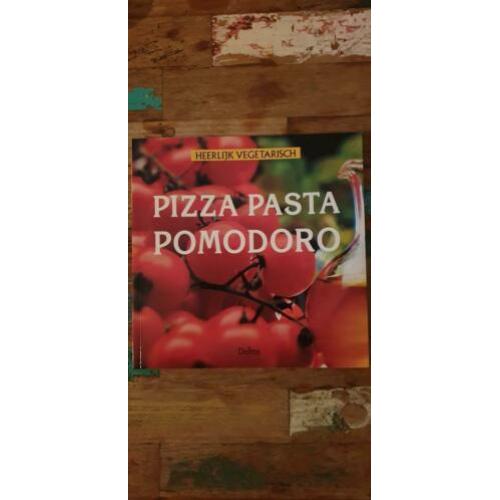 kookboek vegetarisch pizza, pasta pomodoro