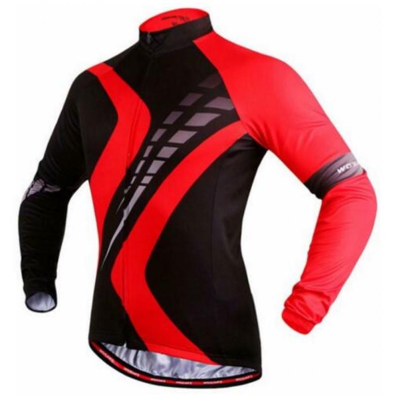Fietsshirt XL XXL mtb fiets shirt racefiets wielren lang