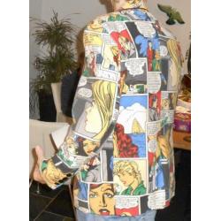 Colbert met strip verhaal en binnen voering maat52