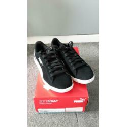 Zwart suede leren sneakers van Puma mt 36 NIEUW