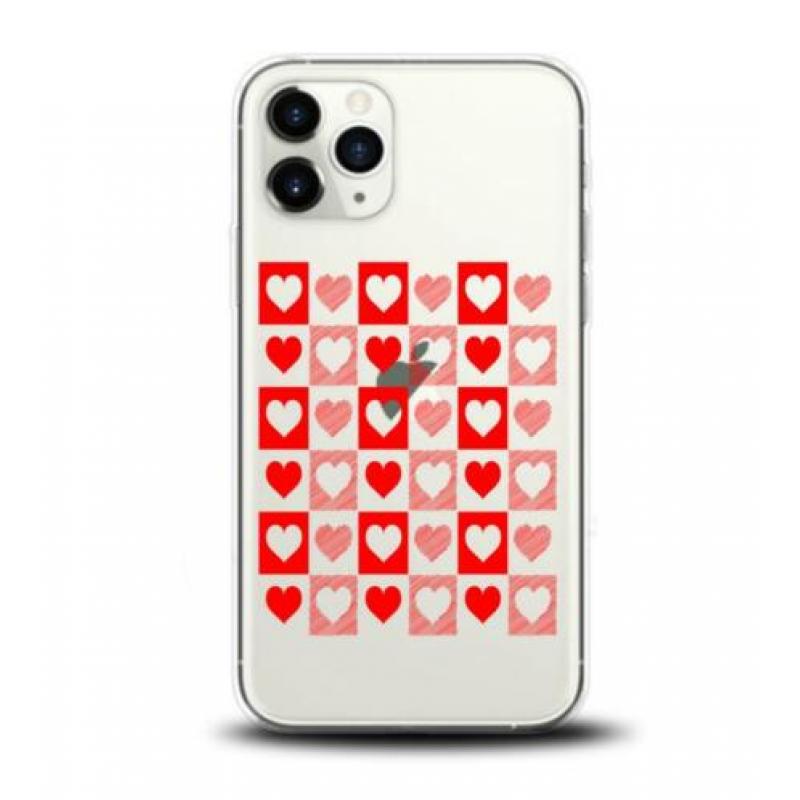 Apple Iphone 11/11Pro/11ProMax Telefoonhoesjes met hartjes ?