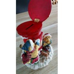 Spaarpot brievenbus met beertjes