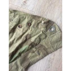 Originele Duitse Wehrmacht zeltbahn poncho tentzeil splitter