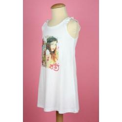 *NIEUW* Chipie tuniek jurk wit met Ibiza-stijl print mt 116