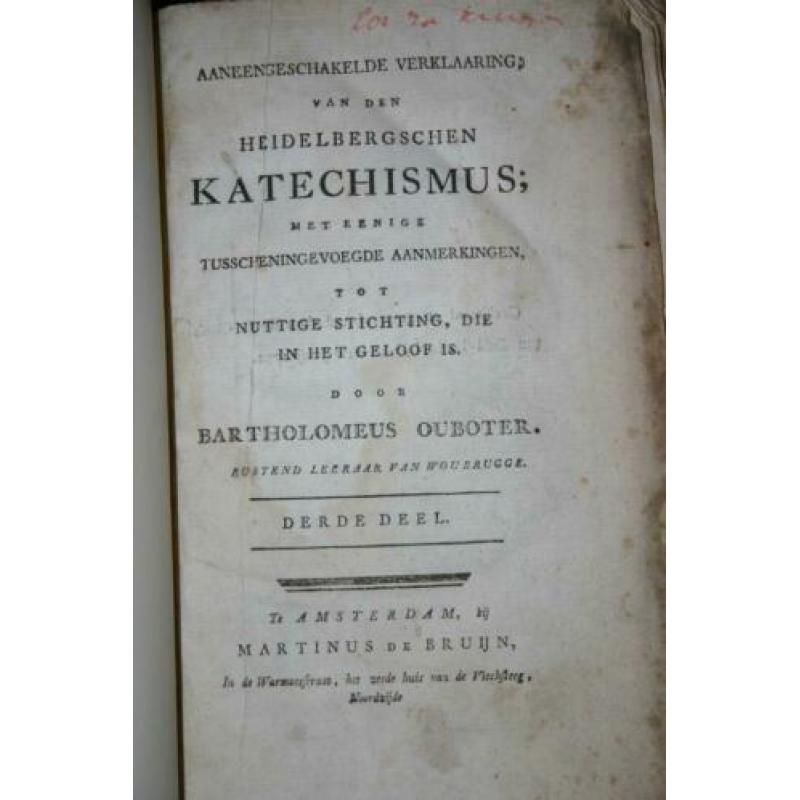 Bartholomeus Ouboter - Verklaring Heidelberger Catechismus (