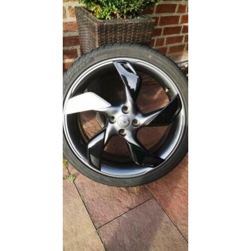 Orig.18" Opel velgen + banden CORSA ASTRA KARL ADAM 7mm TPMS