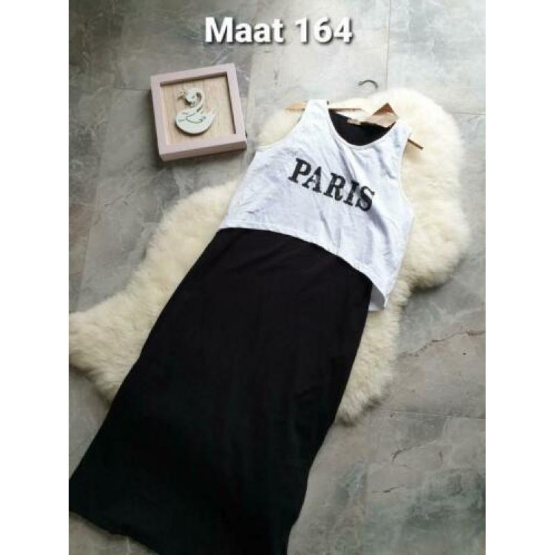 Maat 164 NIEUW Meisjes MAXI-JURK BAD JUNIOR