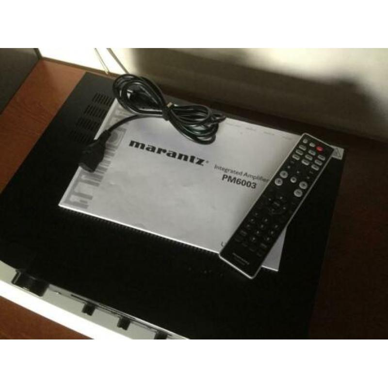 ? Marantz PM6003 Stereo Amp. Als Nieuw. RC/Phono GARANTIE ??