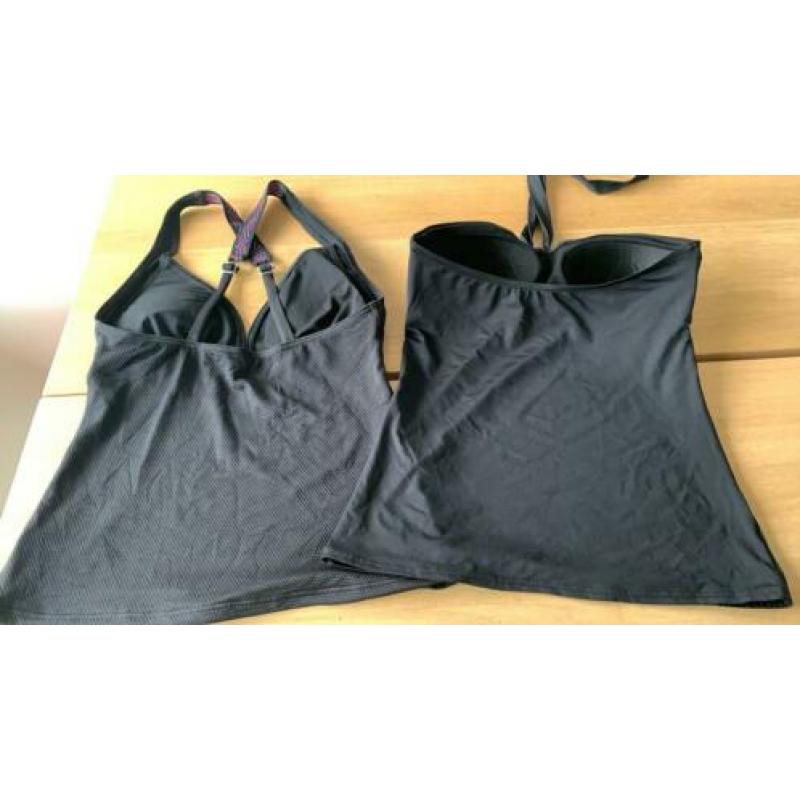 Tankini 40 B C div modellen Beachwave zwart