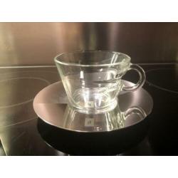 8 NESPRESSO glazen nieuw