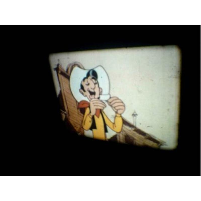x 8mm film 2x Lucky Luke - Daltons - Sheriff - 120mtr geluid