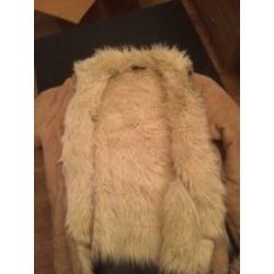 Stoere warme winterjas XS/S