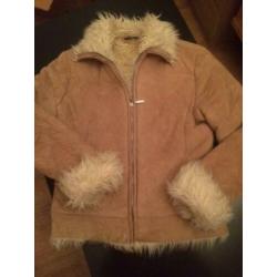 Stoere warme winterjas XS/S