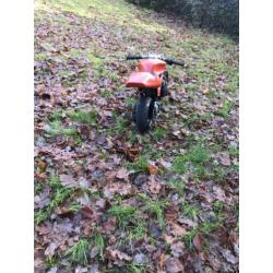 mini bike 49cc moet weg