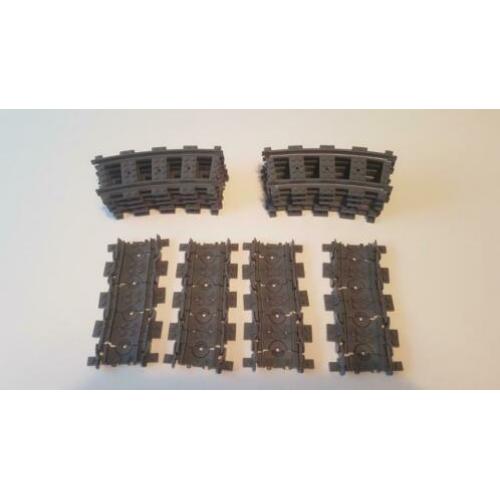 Rails lego trein
