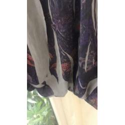 Dept rokje m/l, gevoerd, elastische taille