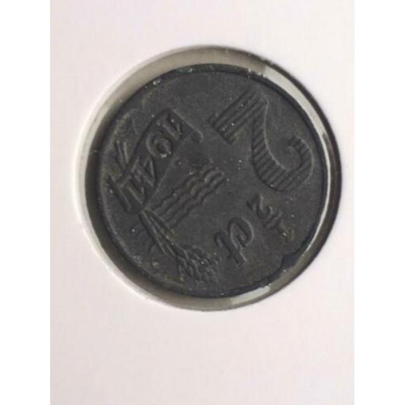 2 1/2 cent halve stuiver 6 stuks Wilhelkmina Zeer Fraai